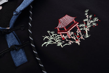 YE731 Fellowship Embroidery Hoodie