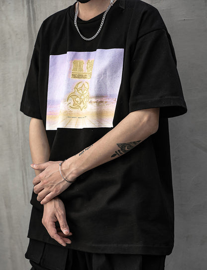 HiT19 Atom Bomb Faded Tee