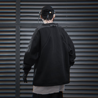 HiH55 Patchwork I-Tech Crewneck