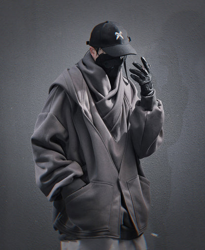 HiH57 Grey Assassin Hoodie