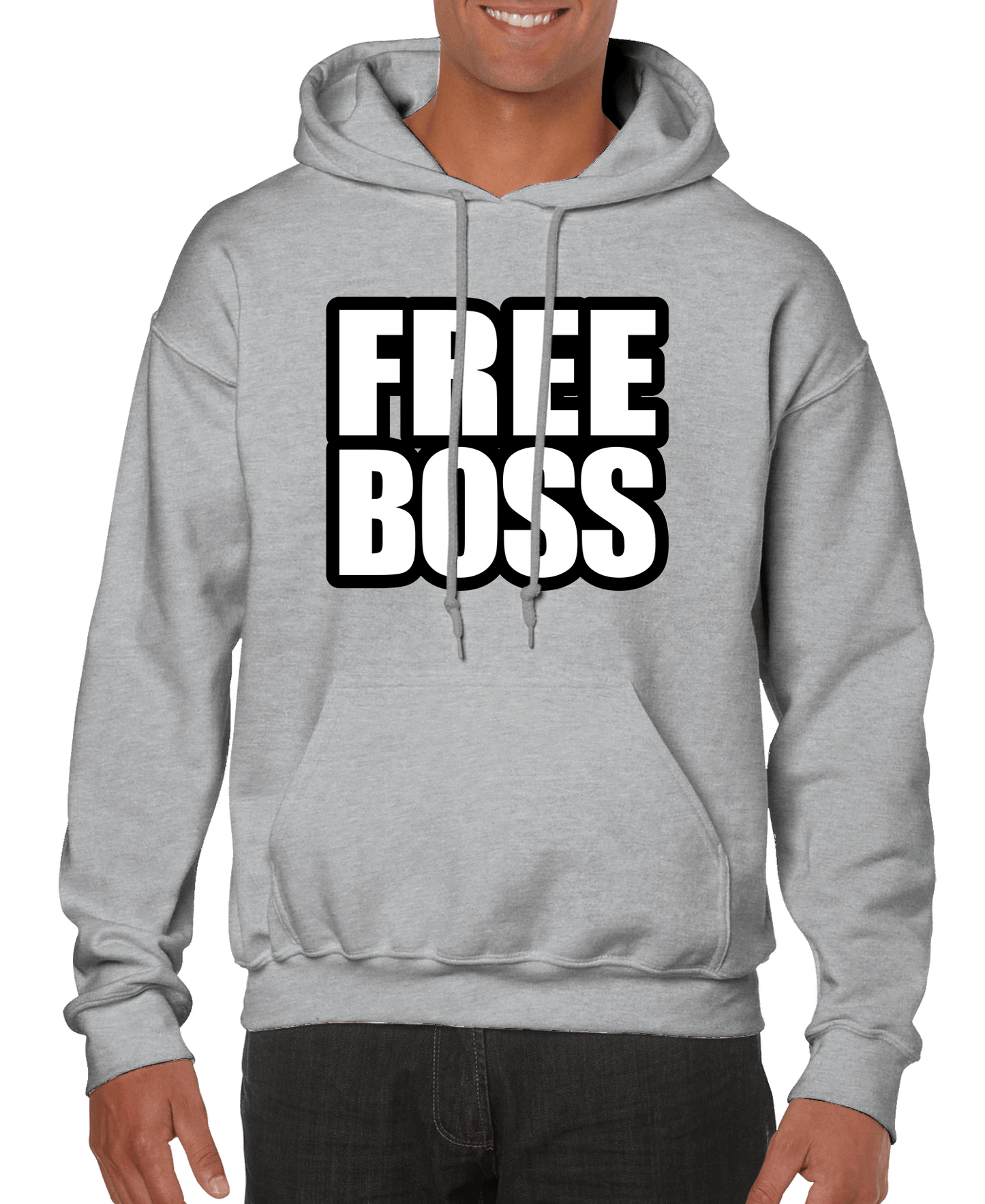 Free Boss Men’s Hoodie