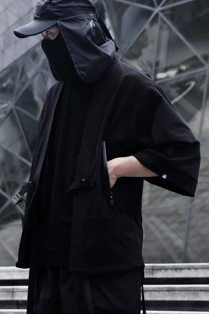 YET1 Shadow Samurai Kimono