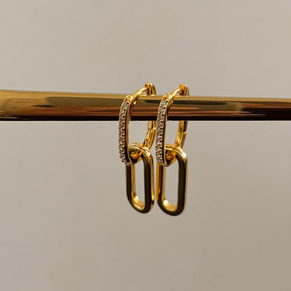 Paperclip Earrings